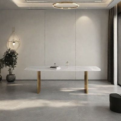 Light luxury superior sintered stone table