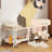 Kiian Cotton Blend Upholstered Storage Bench