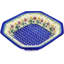 Spring Flowers Stoneware Salad Bowl