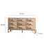 Commode à tiroirs, commodes et commodes modernes, meuble télé, commode en bois clair pour chambre à coucher, salon, couloir