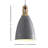 1 - Light Gray Single Pendant