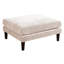 Salon modulaire de 6 pièces, rose poudré, coussins et chaises de style contemporain avec pattes en bois