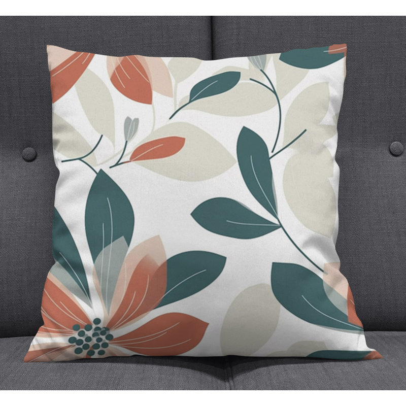 Throw Pillow, Pillow Cover Only - No Insert, 16"H x 16"W