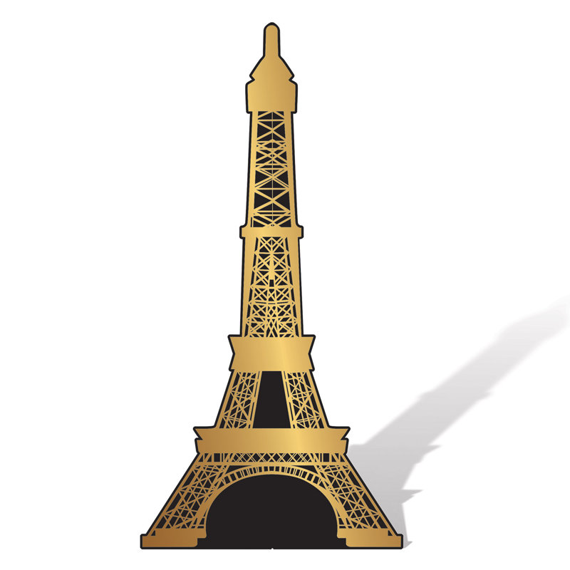 Eiffel Tower Stand-Up - 6' 1" x 3' - Pack of 1