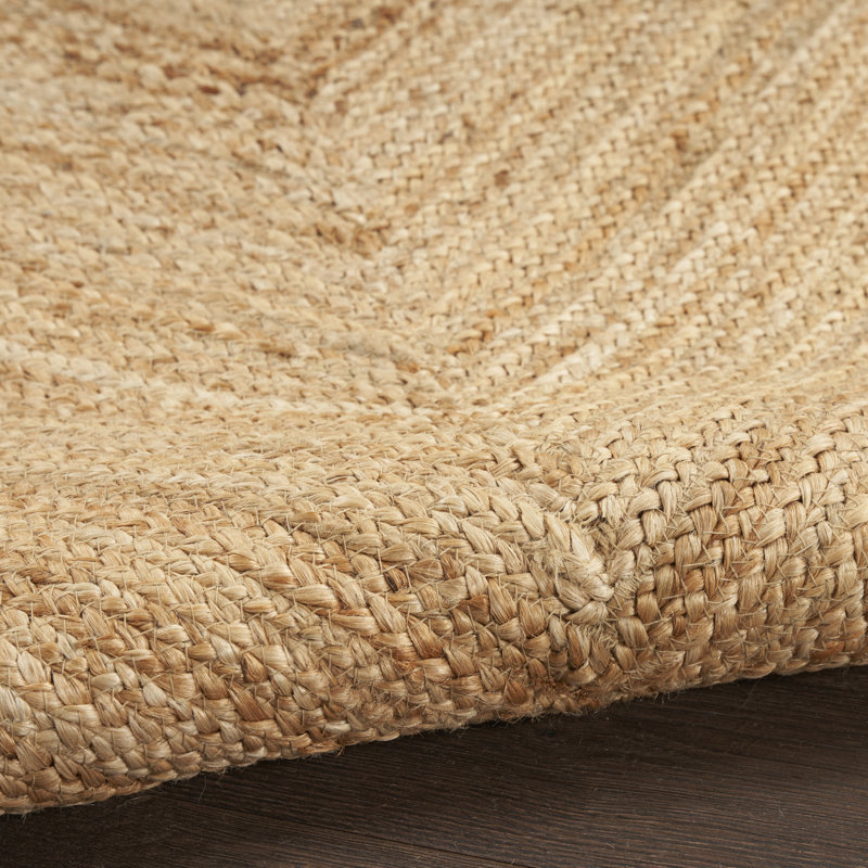Denby Jute/Sisal Solid Area Rug, Rectangle 2' x 3'