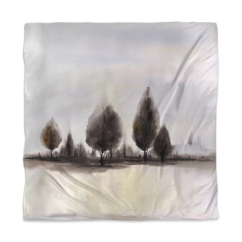 Landscapes Blue Duvet Cover - Trees Design for Home Decor