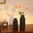 6.1-7.9 Inch 2 Pcs Rustic Ceramic Vase Set-1708251615
