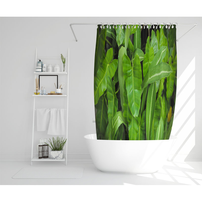Elizeth 13 Piece Polyester Shower Curtain Set
