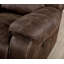 Causeuse inclinable en similicuir avec accoudoirs coussinés 75,625 po Nickiyah