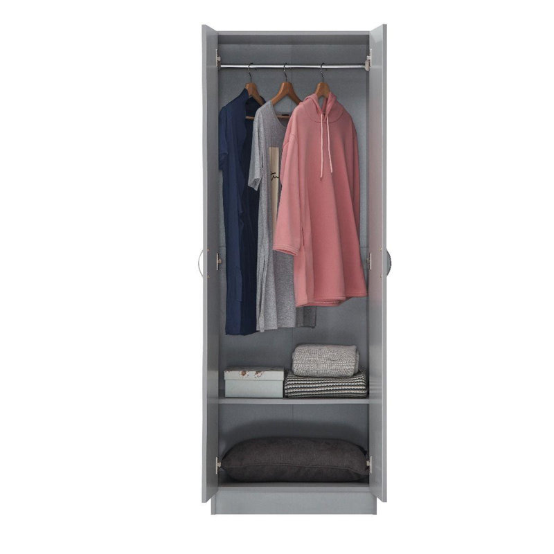2 Door Metal Wardrobe