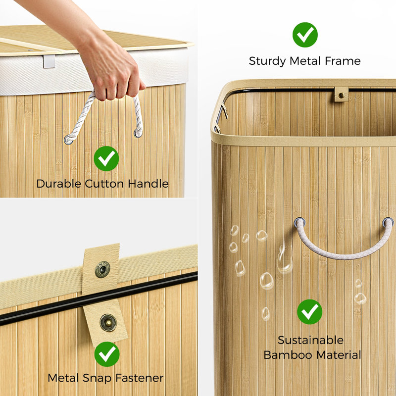 Bamboo Laundry Hamper