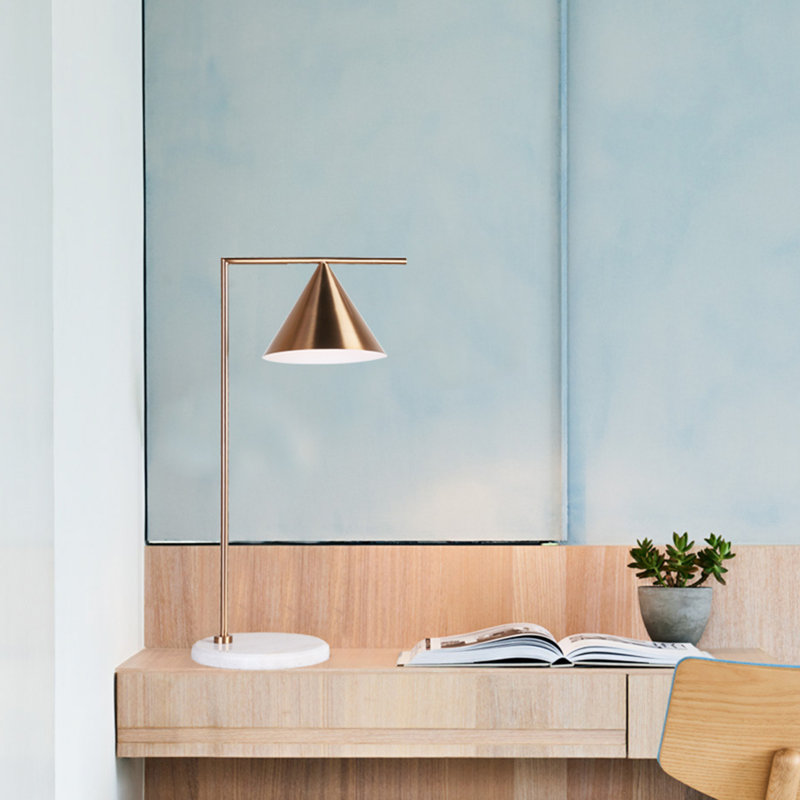 Lampe de table 1 lumière Baldridge avec base et abat-jour Baldridge