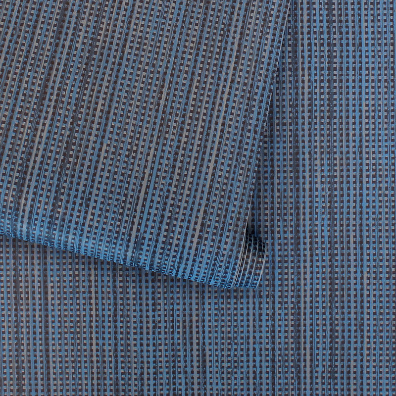 Ambretta 16.5' L x 20.5" W Peel and Stick Wallpaper Roll, Blue