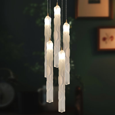 Crystal Falls 5 - Light Pendant