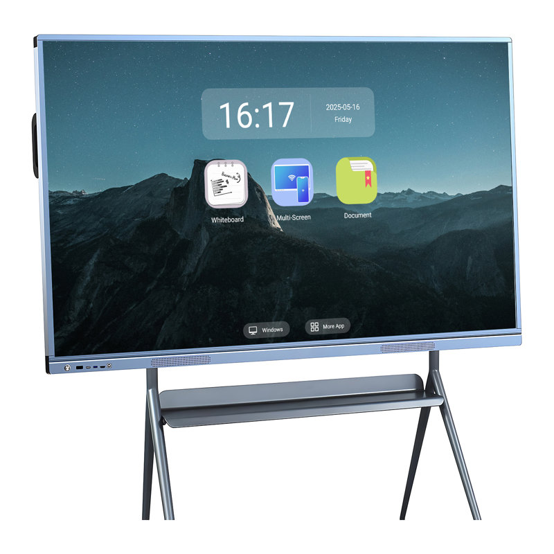 JYXCN Quick Sale! Smart Board 75 Inch Interactive All-in-One Touch Screen with Dual System, Cloud Sharing Smart Board Great for Classroom Activities, Office Projects & Compelling Presentations