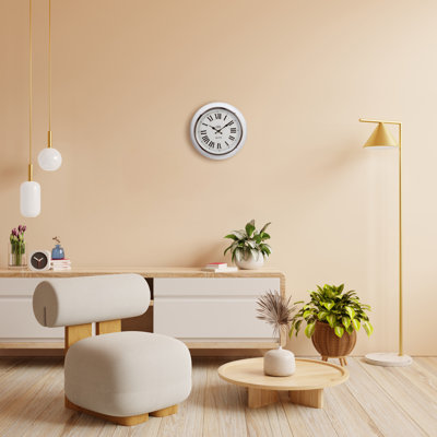 Horloge murale 13,5 po Brecken
