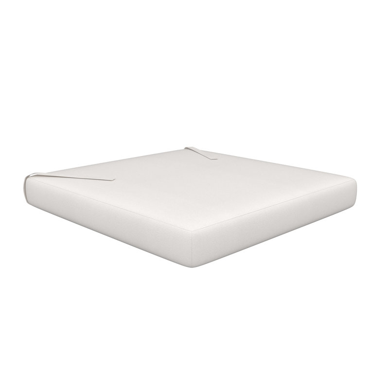 Sunbrella® Indoor/Outdoor Dining Chair Cushion, Sunbrella® Canvas Natural