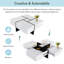 Table basse carrée avec rangement caché Roomfitter-41763924-41763926