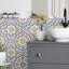 Sevillano Andalusia 8" x 8" Ceramic Patterned Field Tile