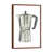 Classic Brown Wood Floater Framed