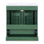 Meuble-lavabo autoportant avec lavabo - panneau de fibres à densité moyenne et cadre en bois massif, 1 tiroir de séparation et 2 portes à fermeture en douceur-2078982702-2078982700
