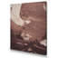 «Brown Abstract Paint Strokes II», reproduction d'art sur toile encadrée-892270488-892270471