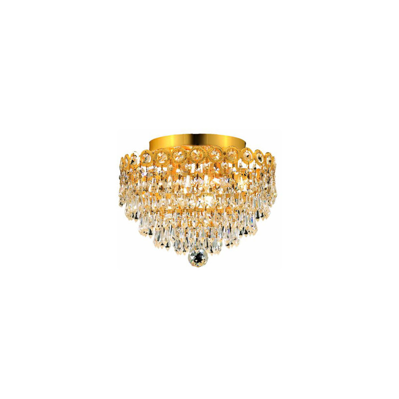 Zoila 3 - Light Dimmable Chandelier, Gold