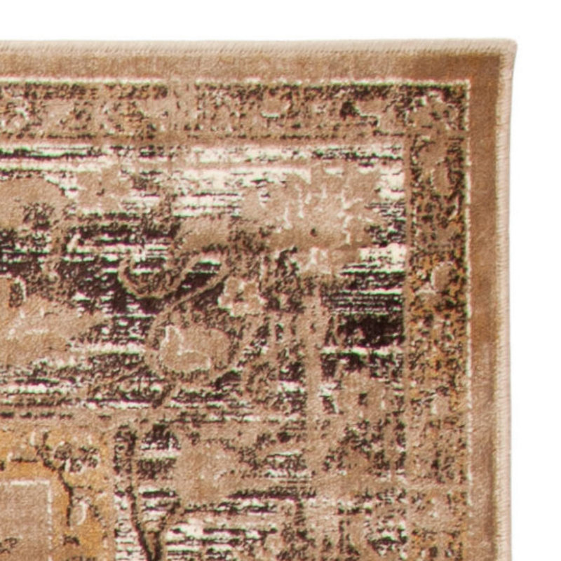 Tapis taupe Evanoff, Tapis de couloir 2 pi 2 po x 6 pi