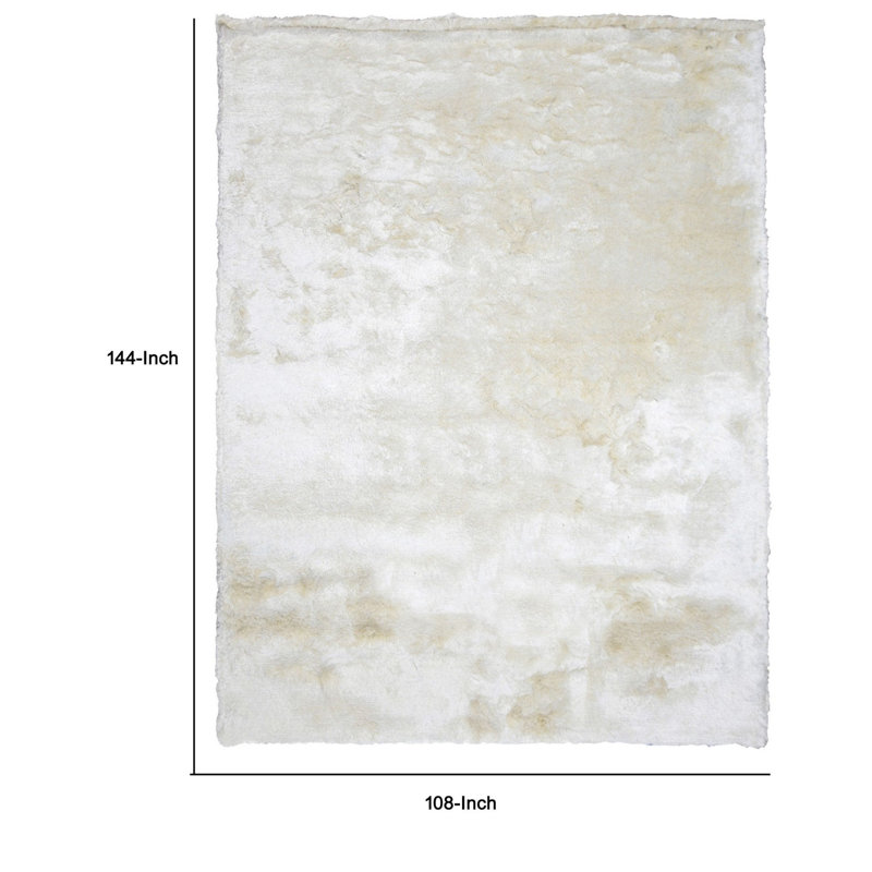 Collins Area Rug in Ivory, Rectangle 9' x 12'