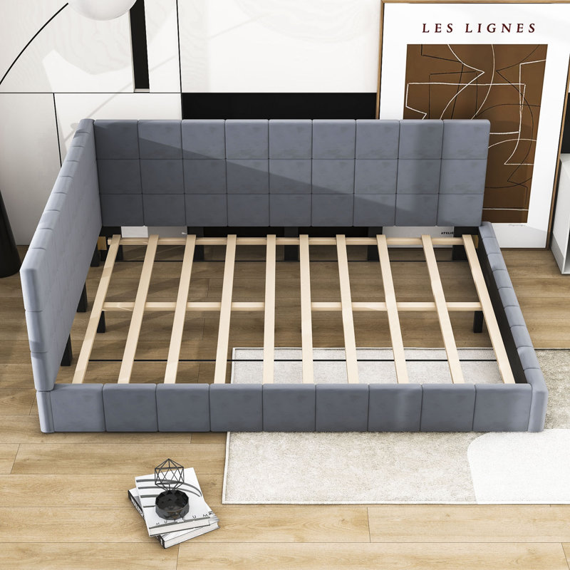 Bissen Full / Double Daybed, Gray