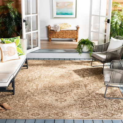 Tapis intérieur / extérieur crème / beige Danya