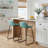 Maugansville Upholstered Counter Stool with Metal Frame-50316216-39301820