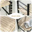 Chaise d'appoint moderne à dossier solide noir (ensemble de 2)-1072276080
