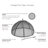 40'' Round Steel Spark Screen