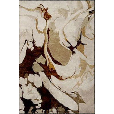 Modern Striped Colorful Woven Base Decorative Rug