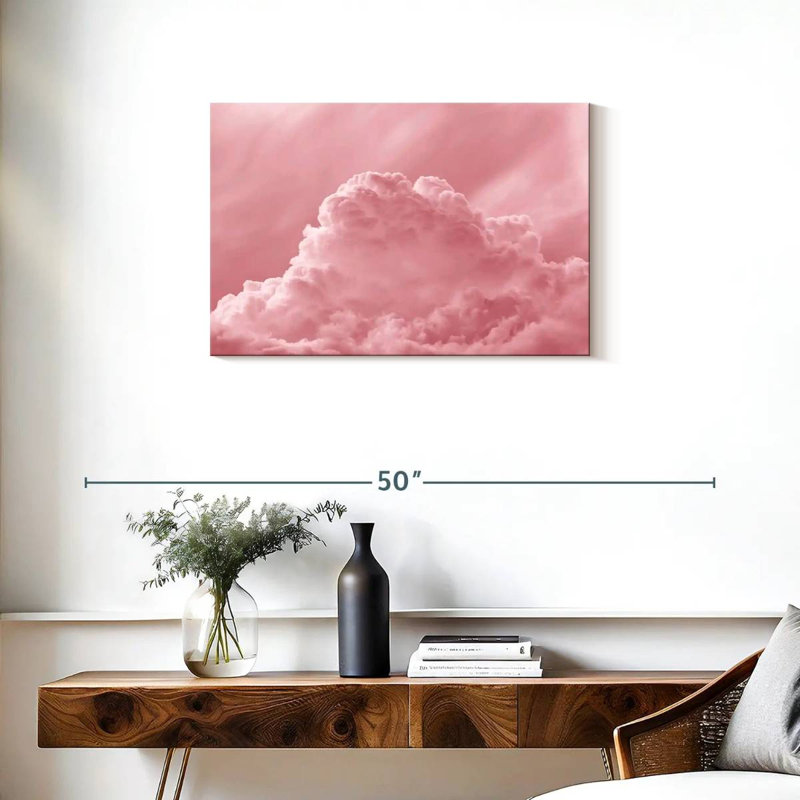 Alvord - nuages roses, H 20 po x l 30 po