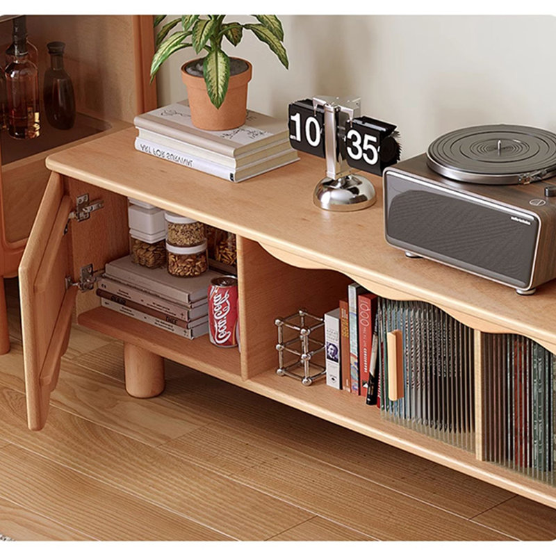 Meuble télé avec design fonctionnel, 78.74"