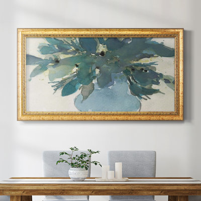 «Blue Vintage Charm I», reproduction d'un seul cadre photo sur toile