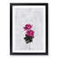 Two Pink Roses - Single Picture Frame Painting on MDF-56854504-56854506