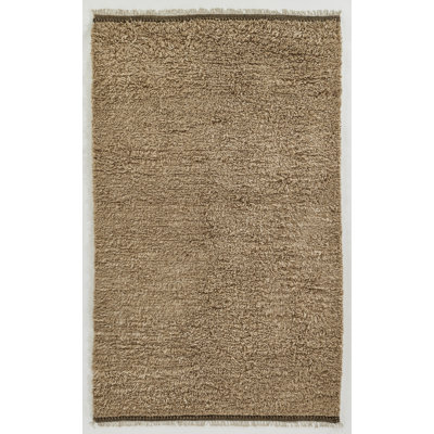 Wool Area Rug in Brown