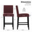 Tabouret de bar rembourré avec structure en bois massif-119089530-119603247-122430099