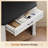 31.5" Small Corner Desk, Corner Desk For Small Space, Farmhouse Corner Computer Desk With Drawers, Small Computer Desk With Storage Shelves For Home Office, Living Room, Bedroom-1135431464