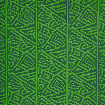 Schumacher x David Kaihoi Jagged Maze Fabric
