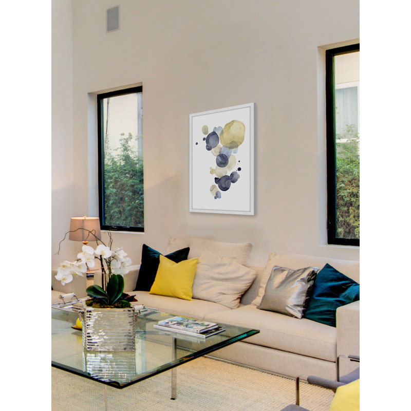 « astéroïde derive i », reproduction d’art encadrée, H 18 po x l 12 po x P 1,5 po