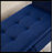 Velvet Upholstered Storage Bench-1557076947