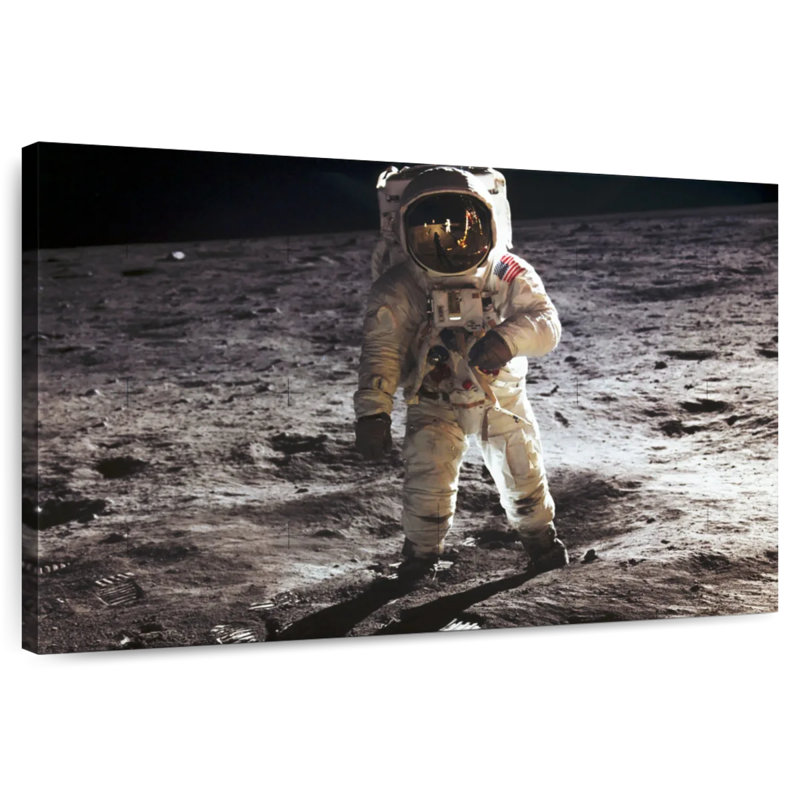 Oberle sur la lune II, H 16 po x l 24 po