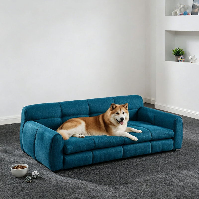 Lit pour chien doux et confortable pour les chiens de grande taille et surdimensionnés, canapé-lit pour chien surélevé durable, canapé pour chien confortable