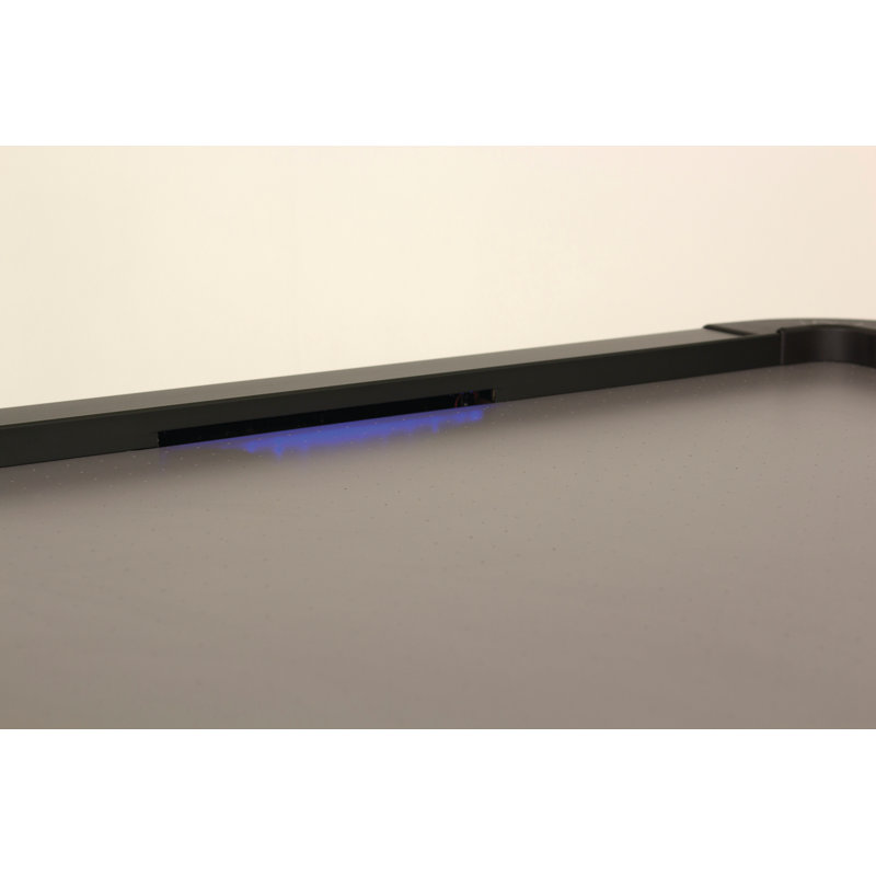 Atomic AH800 8' Black Air Hockey Table with LED Scoring