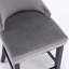 Tabouret de comptoir rembourré 26,70 po Tevy-983889690-992590477