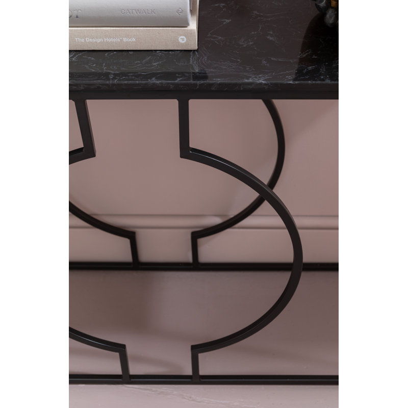 Console Miami Loft 120 x 75cm, Black, Black